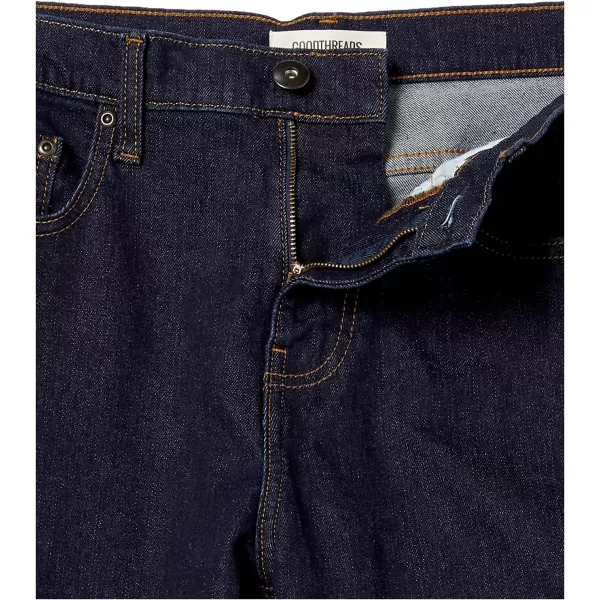 Amazon Essentials Mens AthleticFit Jean Previously GoodthreadsDark Blue