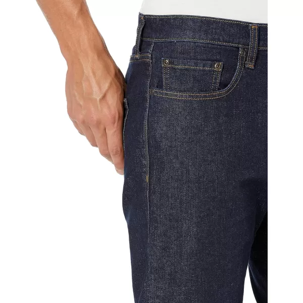 Amazon Essentials Mens AthleticFit Jean Previously GoodthreadsDark Blue