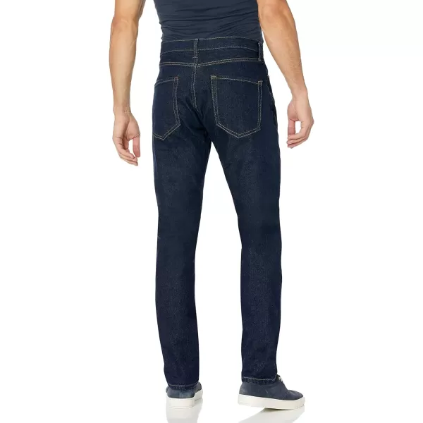 Amazon Essentials Mens AthleticFit Stretch JeanRinsed