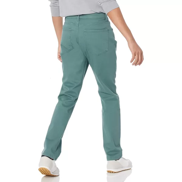 Amazon Essentials Mens AthleticFit Stretch JeanSage Green