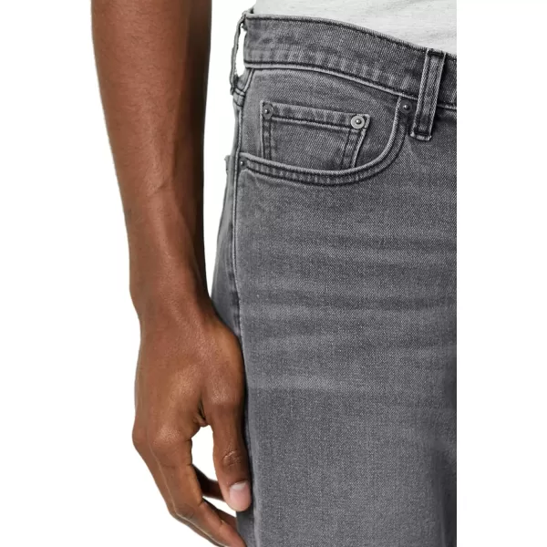 Amazon Essentials Mens AthleticFit Stretch JeanWashed Grey