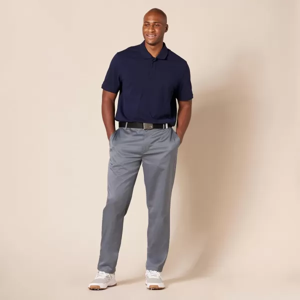 Amazon Essentials Mens Athleticfit Stretch Golf Pants Available in Big  TallCharcoal