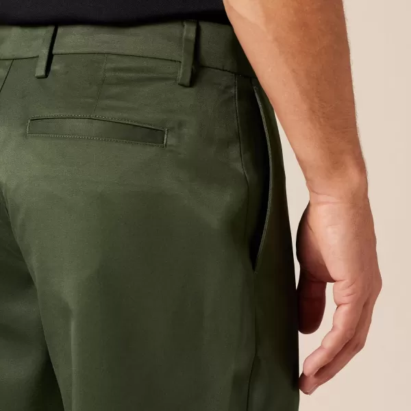 Amazon Essentials Mens Athleticfit Stretch Golf Pants Available in Big  TallDark Olive