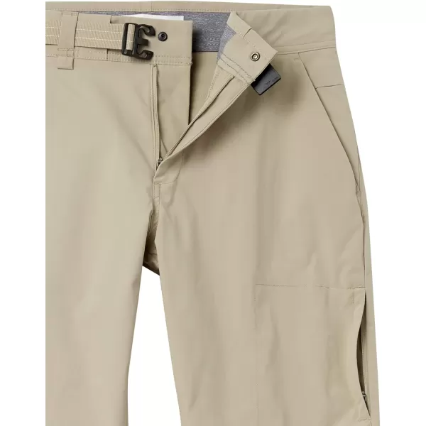 Amazon Essentials Mens Belted Moisture Wicking Hiking PantLight Khaki Brown