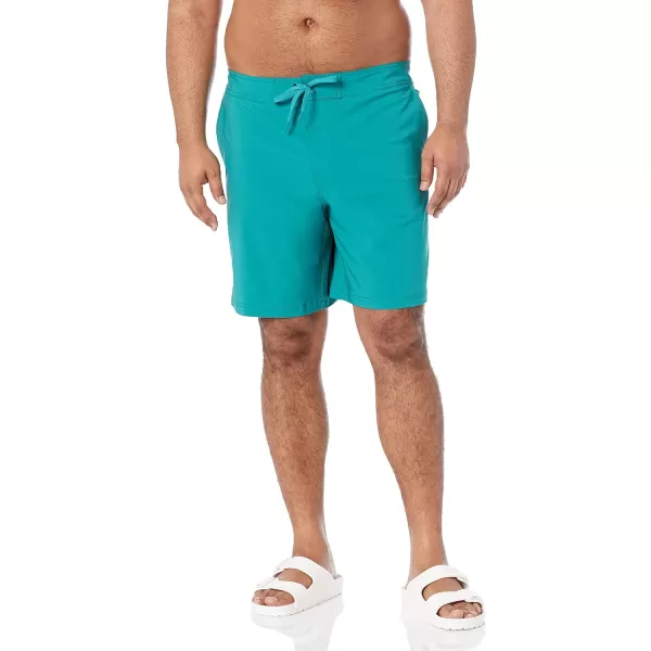 Amazon Essentials Mens Board ShortsTeal Green