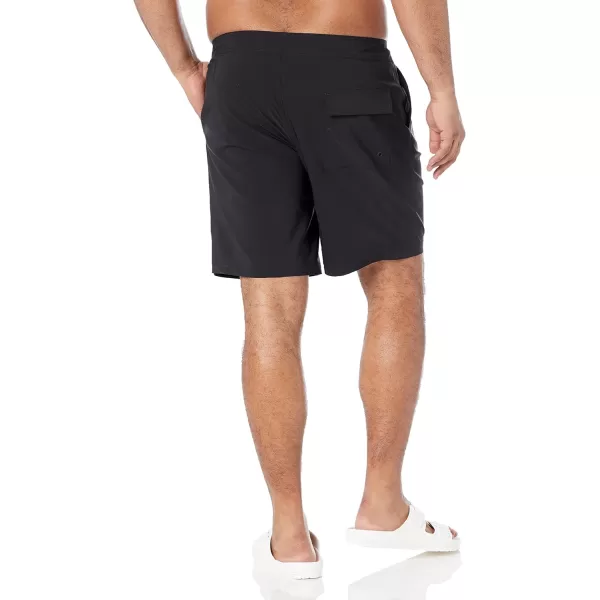 Amazon Essentials Mens Board ShortsWashed Black