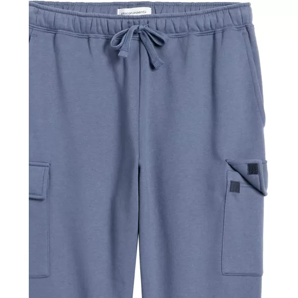 Amazon Essentials Mens Cargo Fleece Jogger SweatpantIndigo