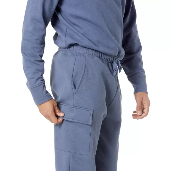 Amazon Essentials Mens Cargo Fleece Jogger SweatpantIndigo