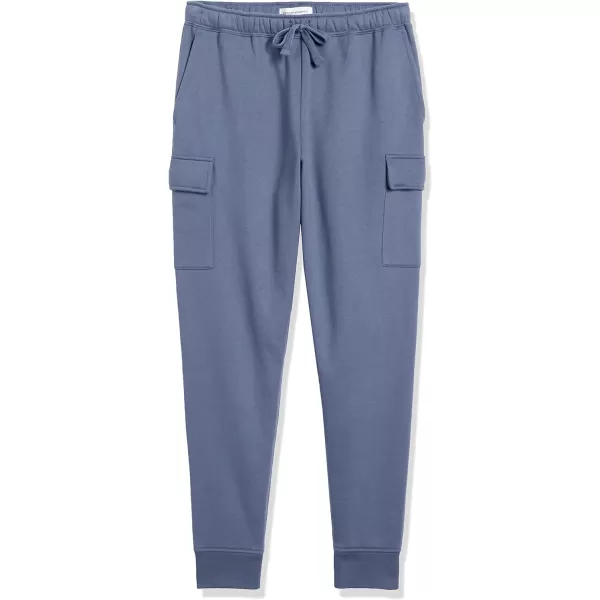 Amazon Essentials Mens Cargo Fleece Jogger SweatpantIndigo