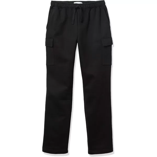 Amazon Essentials Mens Cargo Fleece SweatpantBlack