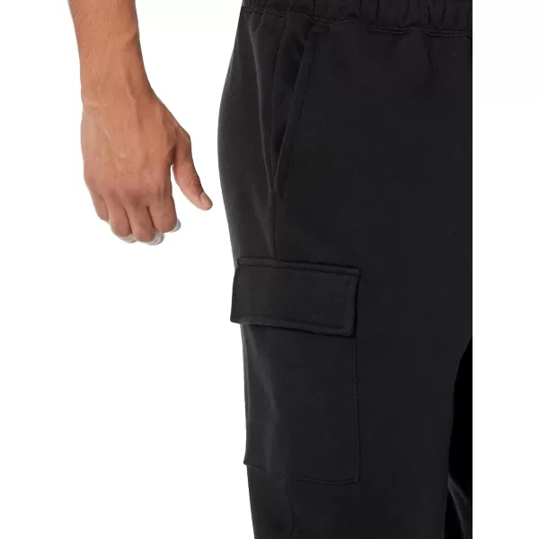 Amazon Essentials Mens Cargo Fleece SweatpantBlack