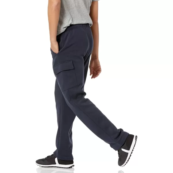 Amazon Essentials Mens Cargo Fleece SweatpantNavy