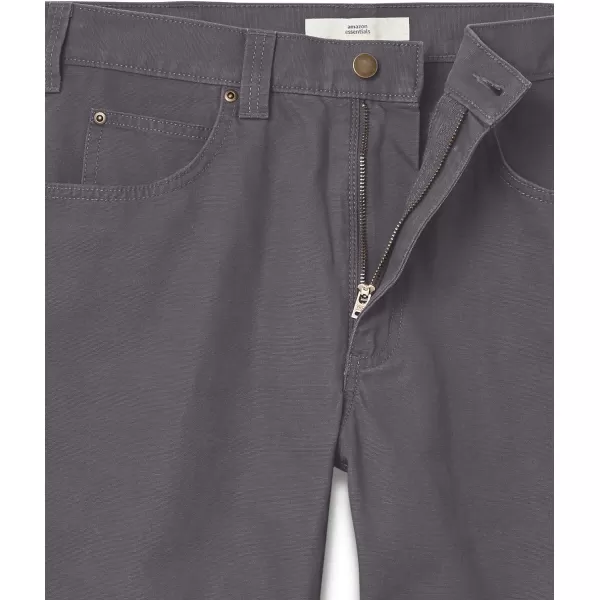 Amazon Essentials Mens Carpenter Jean with Tool PocketsGrey