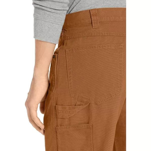 Amazon Essentials Mens Carpenter Jean with Tool PocketsRustBrown