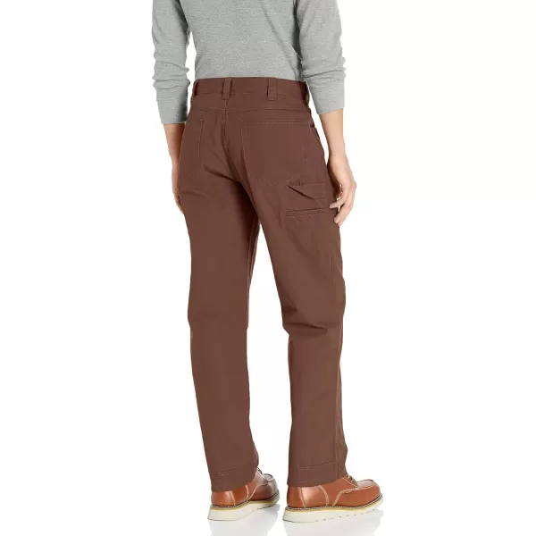 Amazon Essentials Mens Carpenter Utility Pant with Tool PocketsBrown