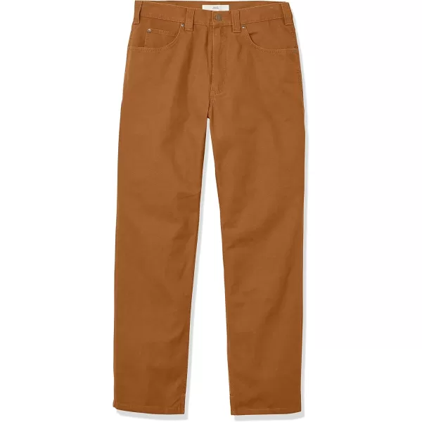 Amazon Essentials Mens Carpenter Utility Pant with Tool PocketsDark Brown