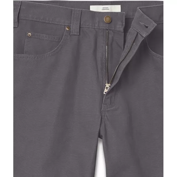 Amazon Essentials Mens Carpenter Utility Pant with Tool PocketsGrey