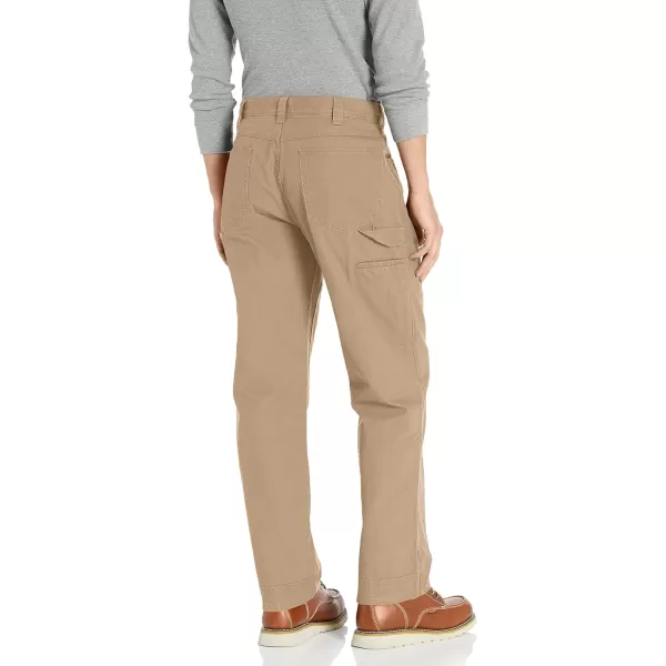 Amazon Essentials Mens Carpenter Utility Pant with Tool PocketsKhaki Brown