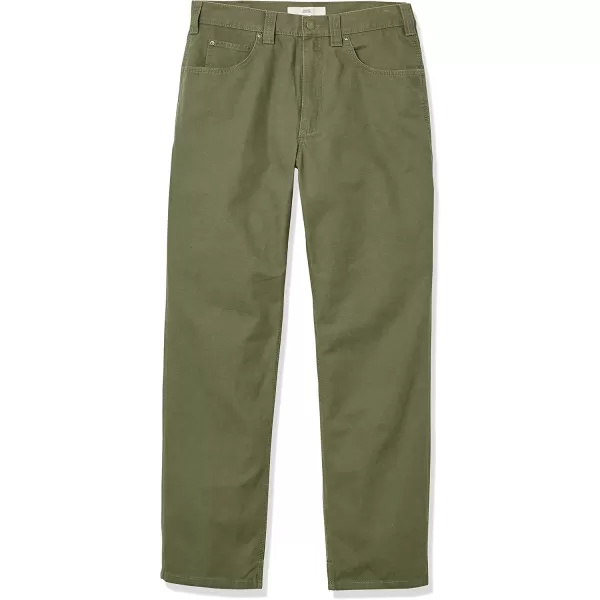 Amazon Essentials Mens Carpenter Utility Pant with Tool PocketsOlive