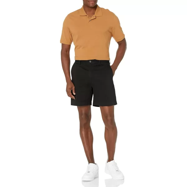 Amazon Essentials Mens ClassicFit 7 ShortBlack