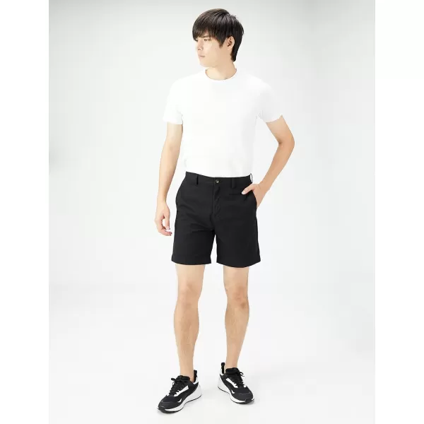 Amazon Essentials Mens ClassicFit 7 ShortBlack