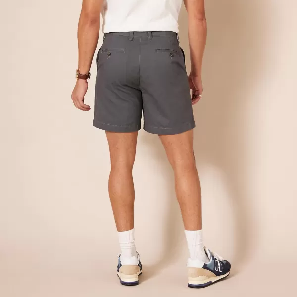 Amazon Essentials Mens ClassicFit 7 ShortGrey