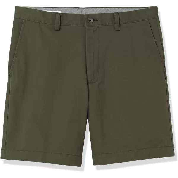 Amazon Essentials Mens ClassicFit 7 ShortOlive