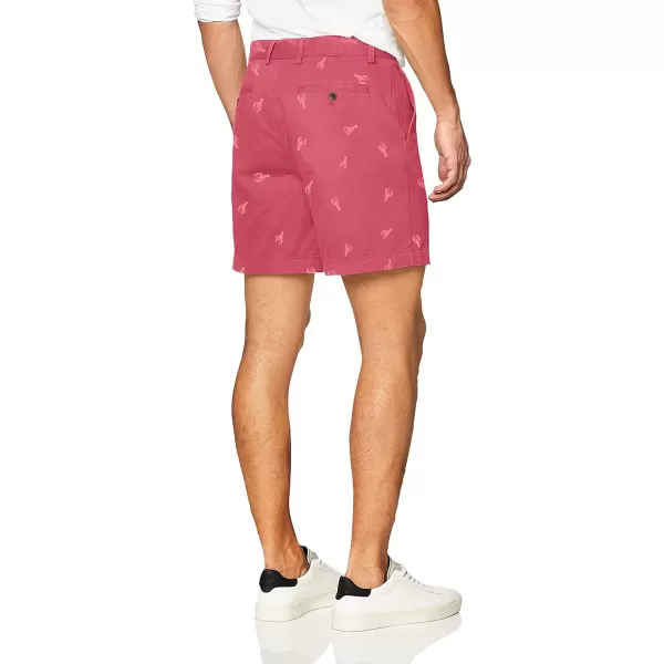 Amazon Essentials Mens ClassicFit 7 ShortRed Lobster