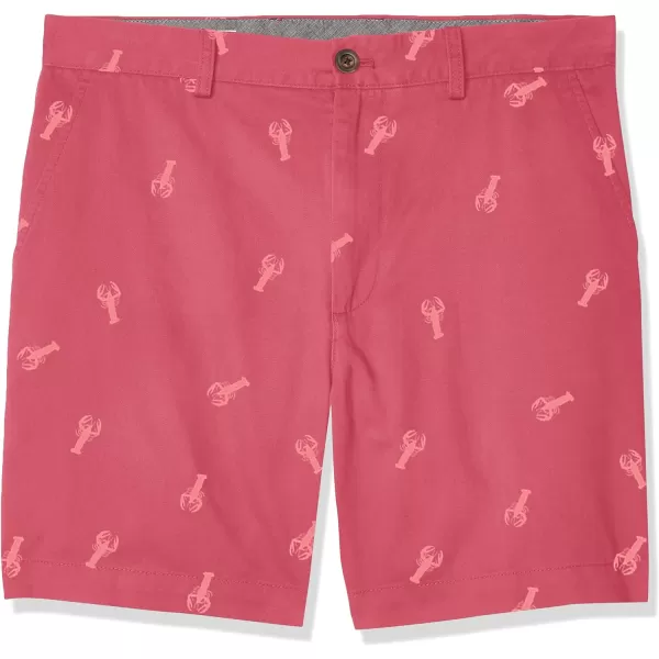 Amazon Essentials Mens ClassicFit 7 ShortRed Lobster