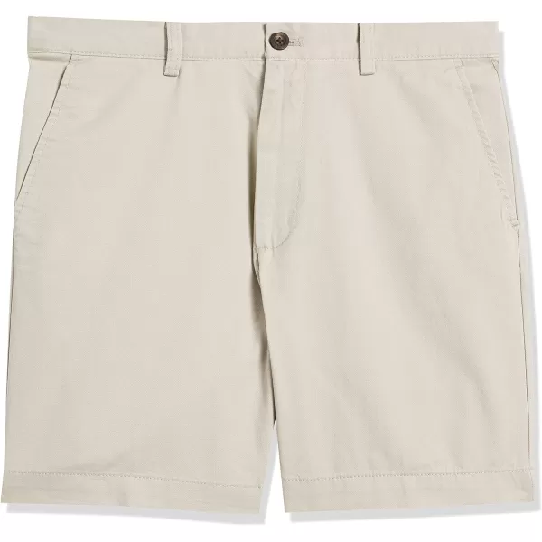 Amazon Essentials Mens ClassicFit 7 ShortStone