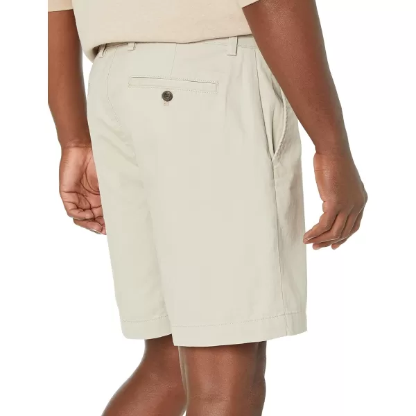 Amazon Essentials Mens ClassicFit 7 ShortStone