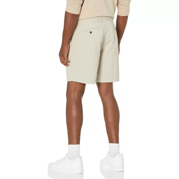 Amazon Essentials Mens ClassicFit 7 ShortStone