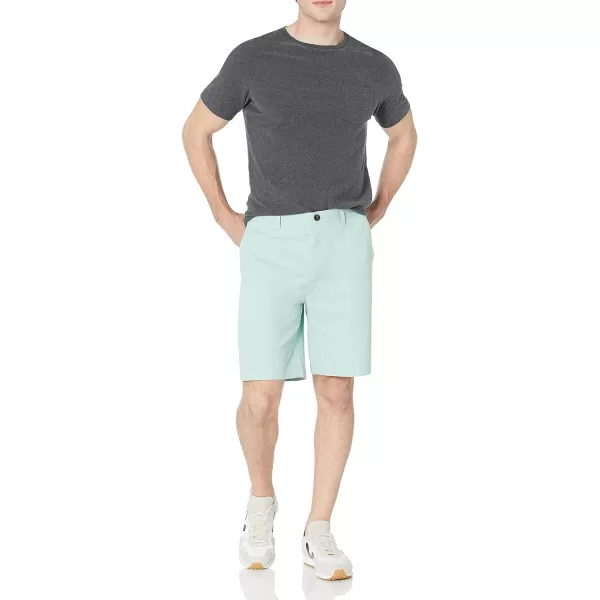 Amazon Essentials Mens ClassicFit 9 ShortAqua Green