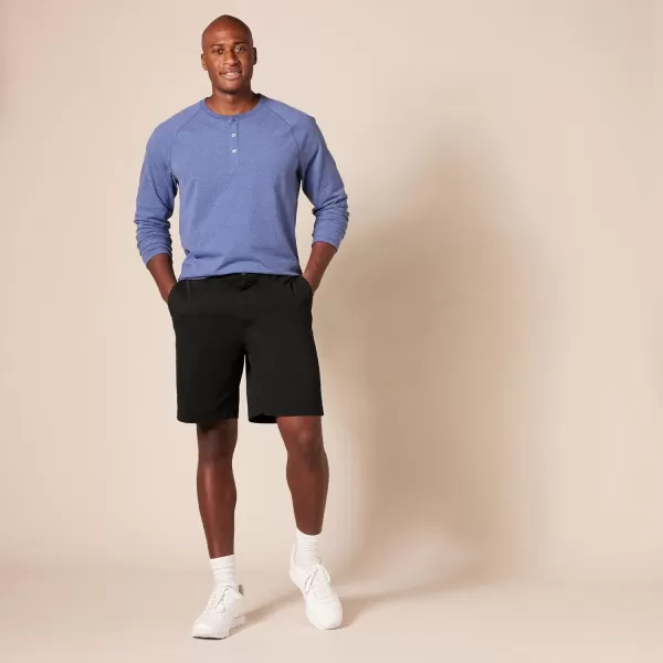 Amazon Essentials Mens ClassicFit 9 ShortBlack
