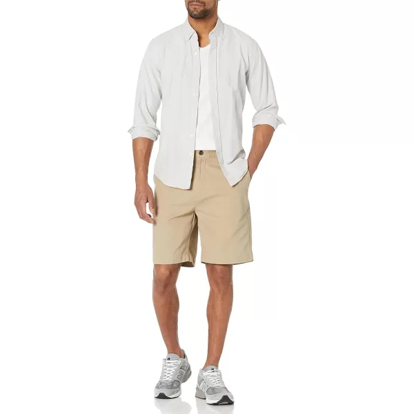 Amazon Essentials Mens ClassicFit 9 ShortLight Brown