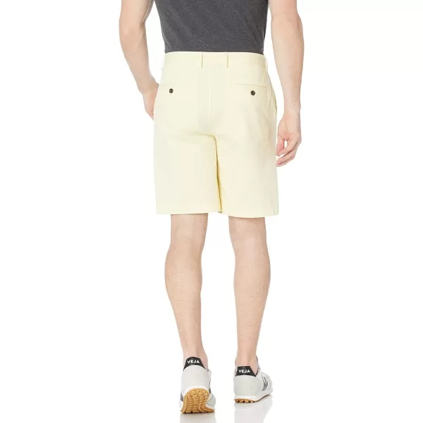 Amazon Essentials Mens ClassicFit 9 ShortLight Yellow