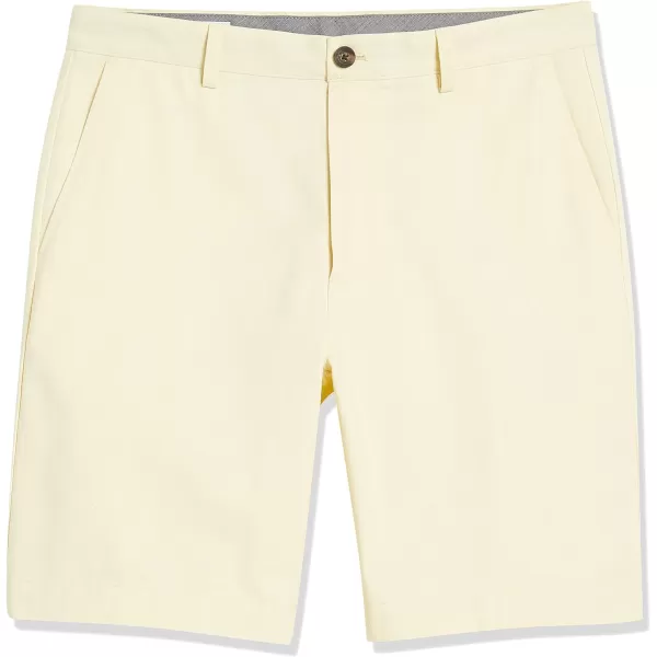 Amazon Essentials Mens ClassicFit 9 ShortLight Yellow