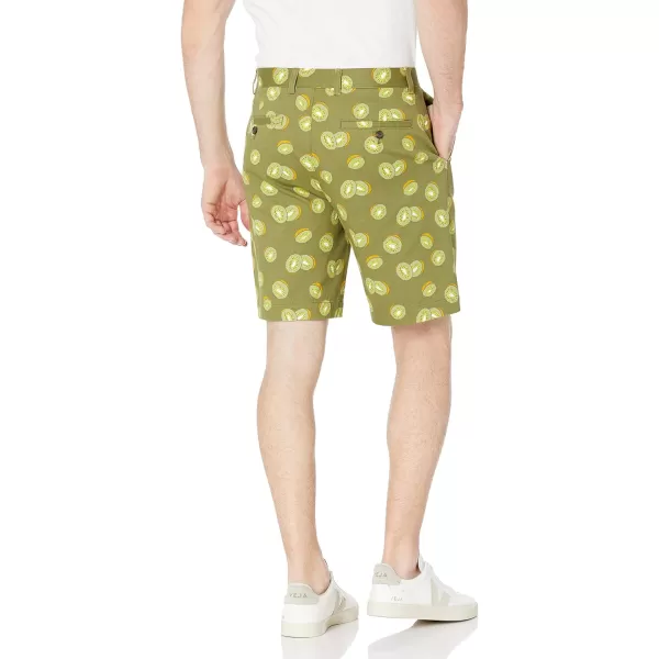 Amazon Essentials Mens ClassicFit 9 ShortOlive Fruit