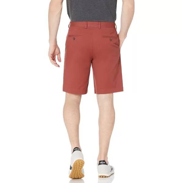 Amazon Essentials Mens ClassicFit 9 ShortRust