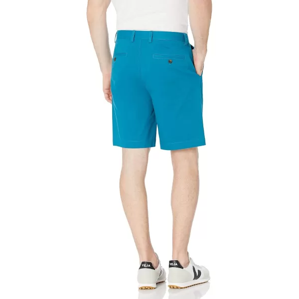 Amazon Essentials Mens ClassicFit 9 ShortTeal Blue