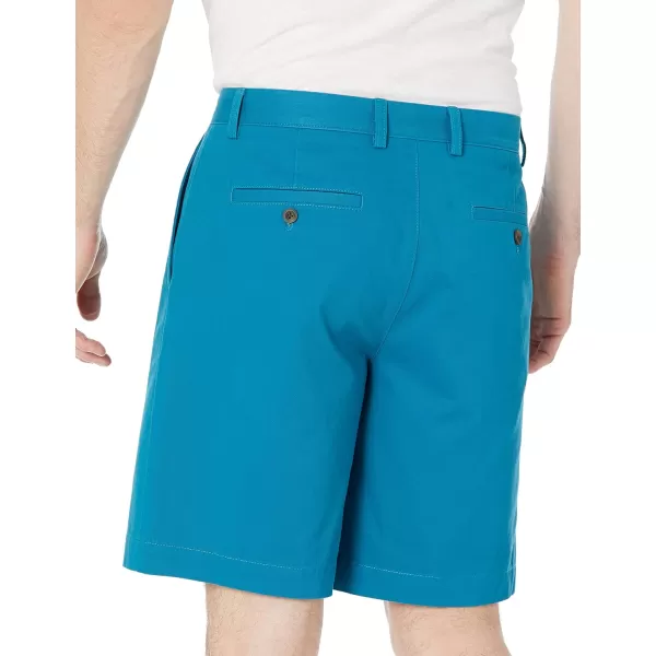 Amazon Essentials Mens ClassicFit 9 ShortTeal Blue