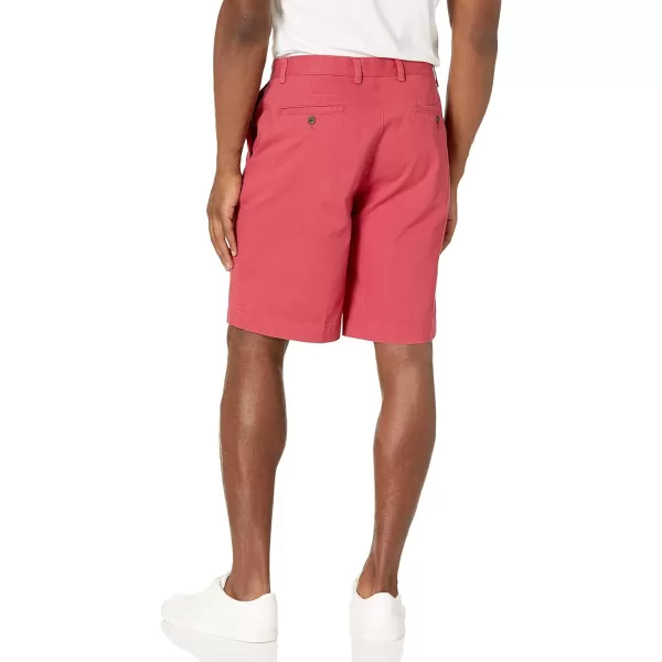 Amazon Essentials Mens ClassicFit 9 ShortWashed Red