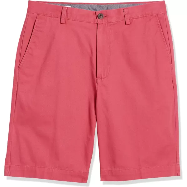 Amazon Essentials Mens ClassicFit 9 ShortWashed Red