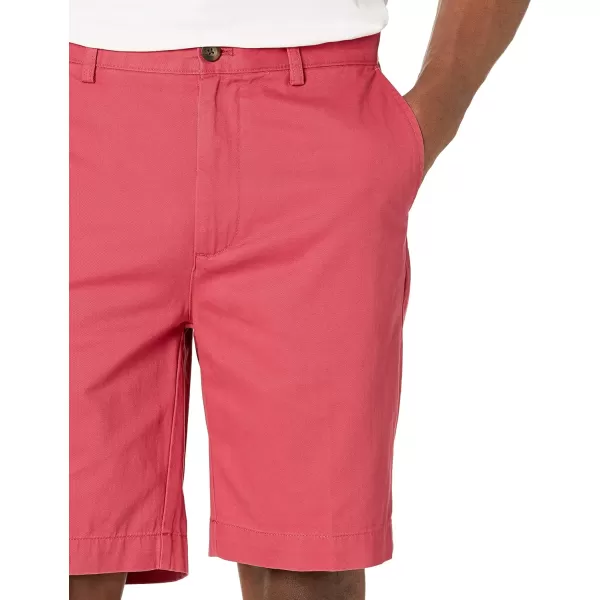 Amazon Essentials Mens ClassicFit 9 ShortWashed Red