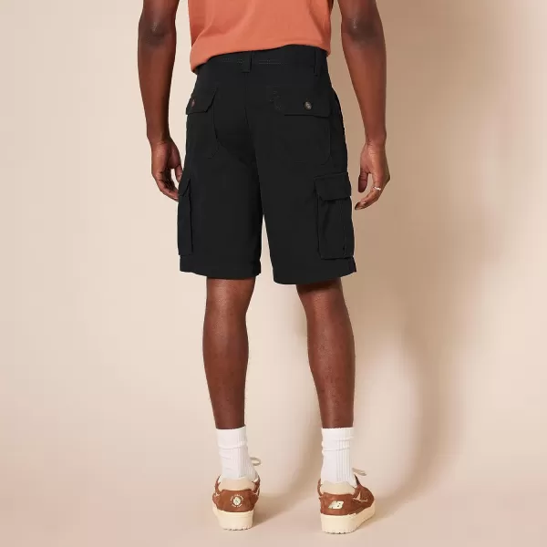 Amazon Essentials Mens ClassicFit Cargo Short Available in Big  TallBlack