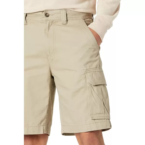 Amazon Essentials Mens ClassicFit Cargo Short Available in Big  TallDark Khaki Brown