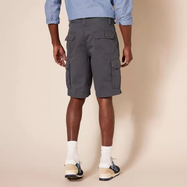 Amazon Essentials Mens ClassicFit Cargo Short Available in Big  TallGrey