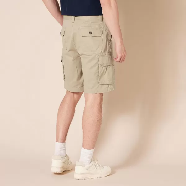 Amazon Essentials Mens ClassicFit Cargo Short Available in Big  TallKhaki Brown