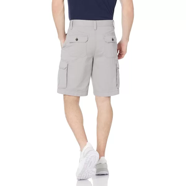 Amazon Essentials Mens ClassicFit Cargo Short Available in Big  TallLight Grey