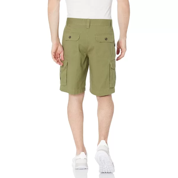 Amazon Essentials Mens ClassicFit Cargo Short Available in Big  TallLight Olive